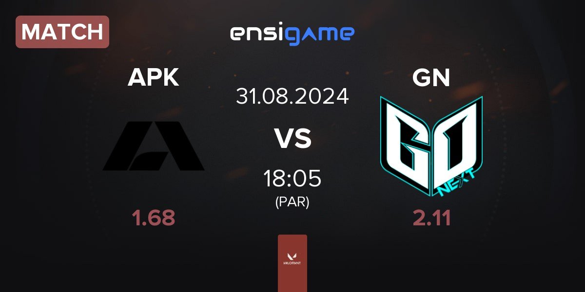 Match Apeks APK vs GoNext Esports GN | 31.08