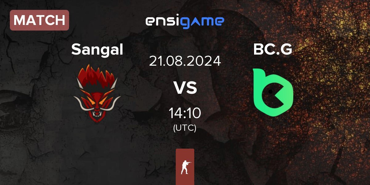 Match Sangal Esports Sangal vs BC.Game Esports BC.G | 21.08