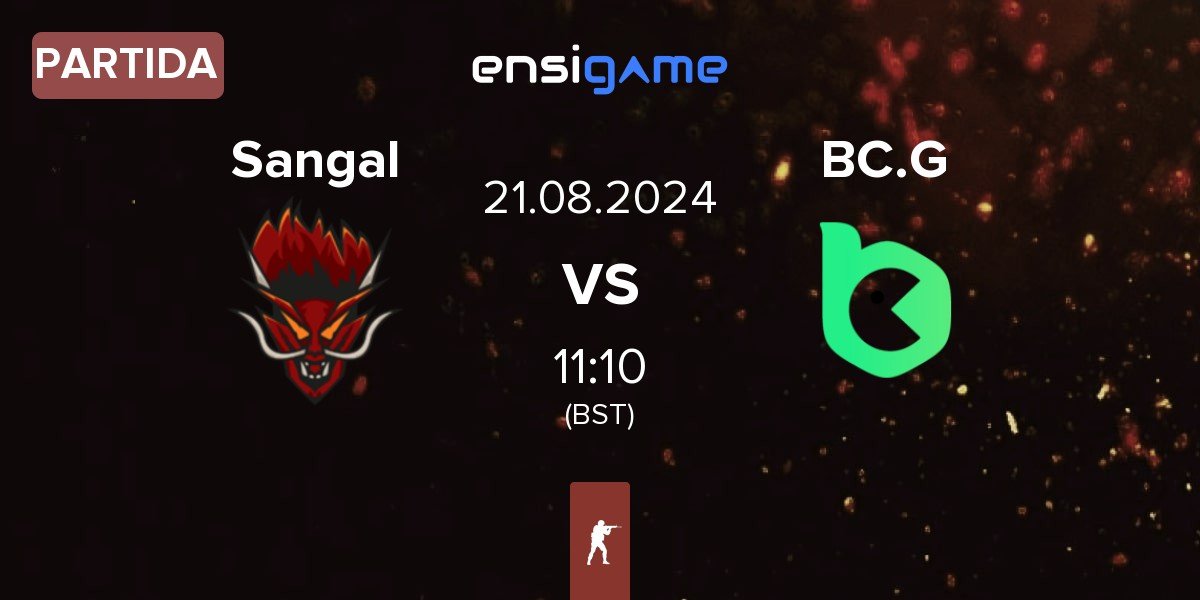 Partida Sangal Esports Sangal vs BC.Game Esports BC.G | 21.08