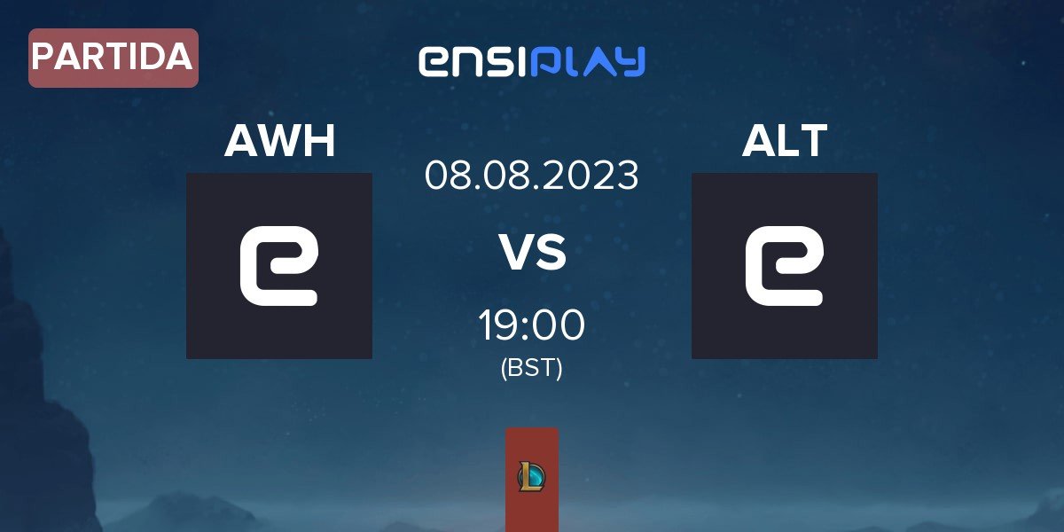 Partida Always With Honor AWH vs Altair Esports ALT | 08.08