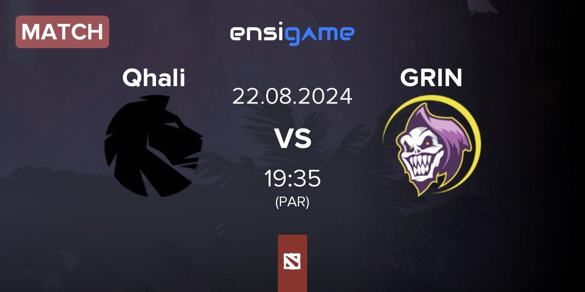 Match Qhali vs GRIN Esports GRIN | 22.08