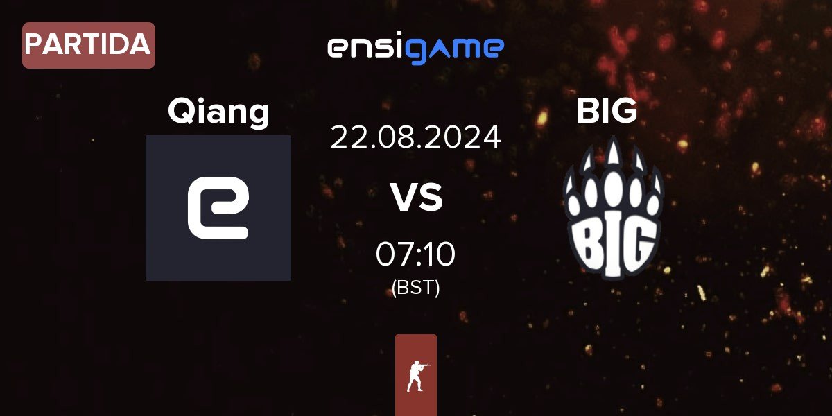 Partida Qiang vs BIG | 22.08