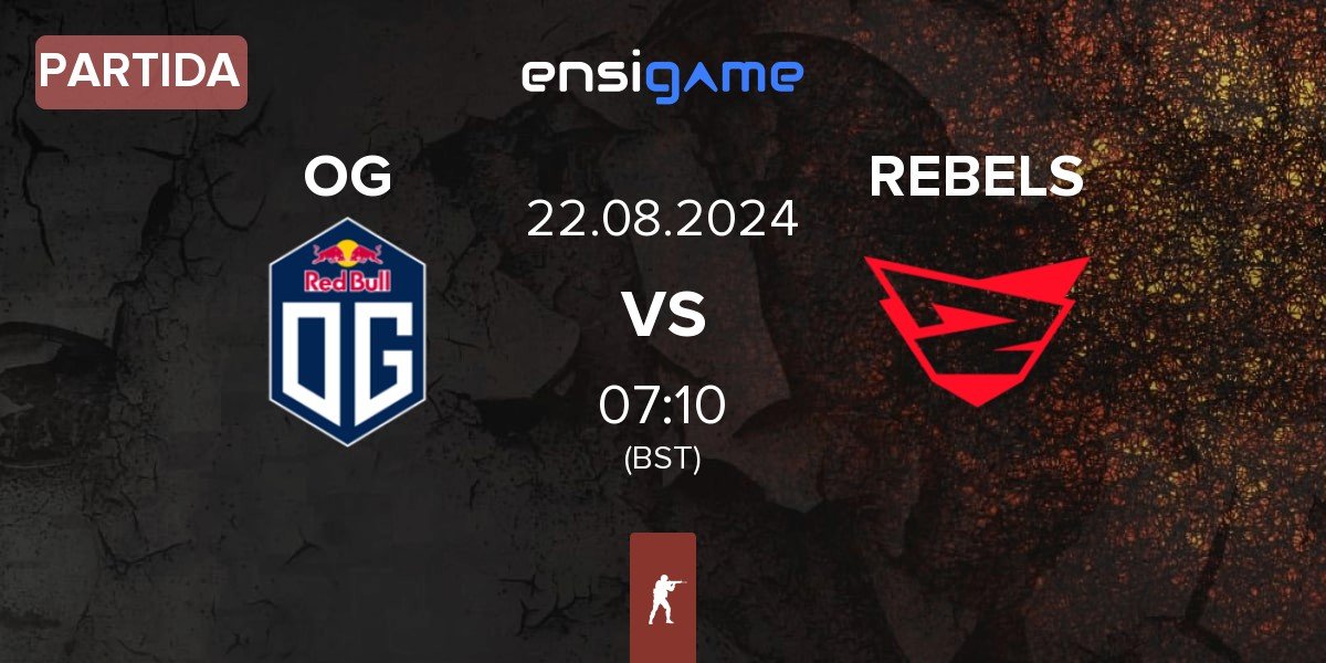 Partida OG Gaming OG vs Rebels Gaming REBELS | 22.08