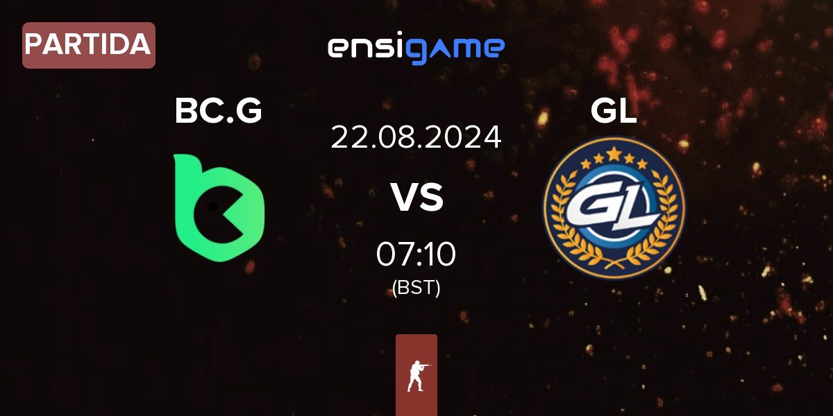 Partida BC.Game Esports BC.G vs GamerLegion GL | 22.08