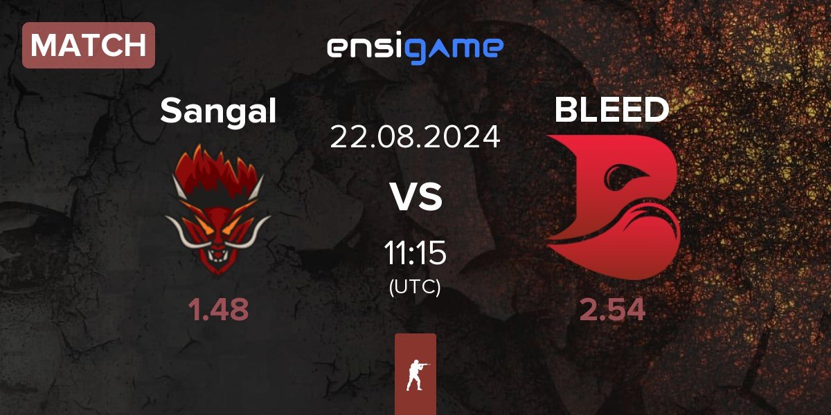 Match Sangal Esports Sangal vs BLEED Esports BLEED | 22.08