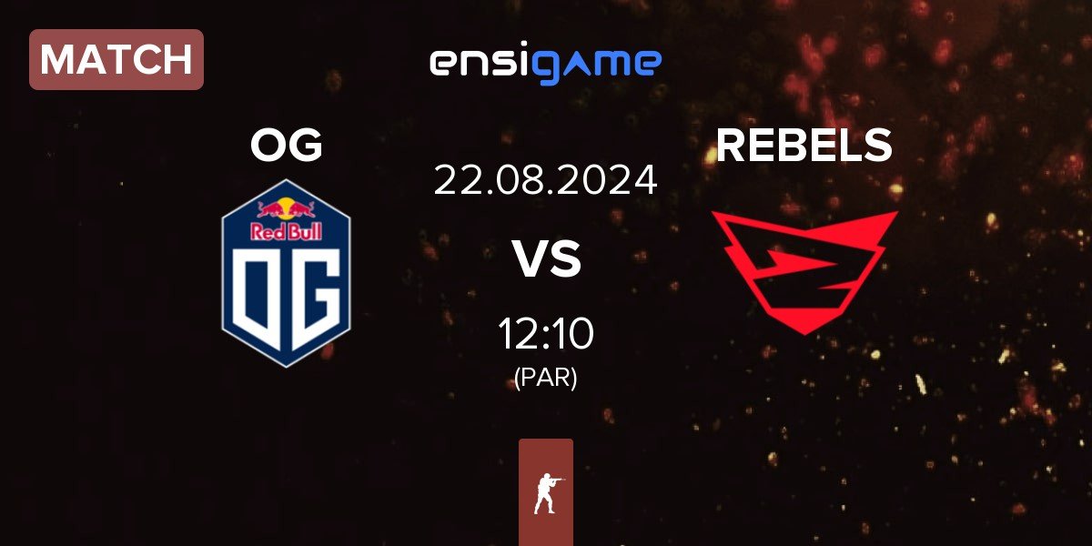 Match OG Gaming OG vs Rebels Gaming REBELS | 22.08