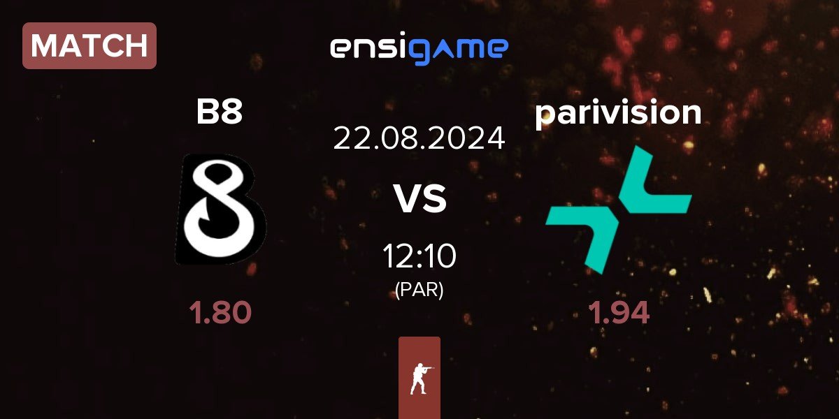 Match B8 vs PARIVISION parivision | 22.08