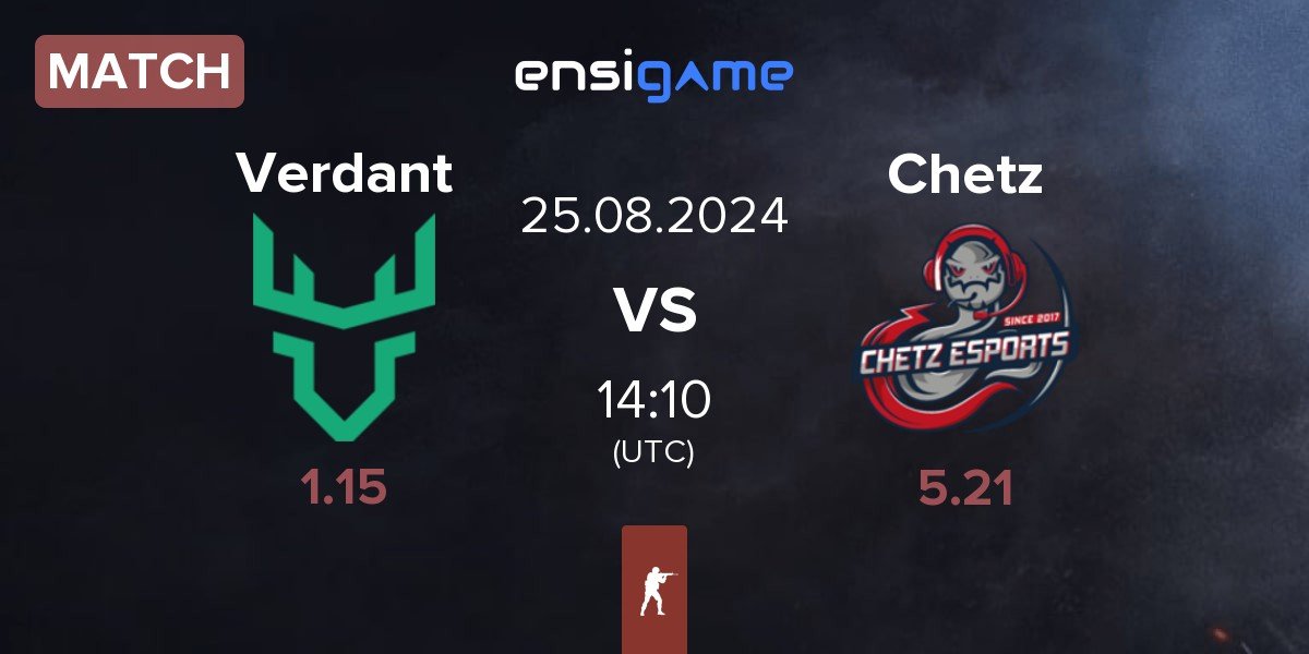 Match Verdant vs Chetz | 25.08