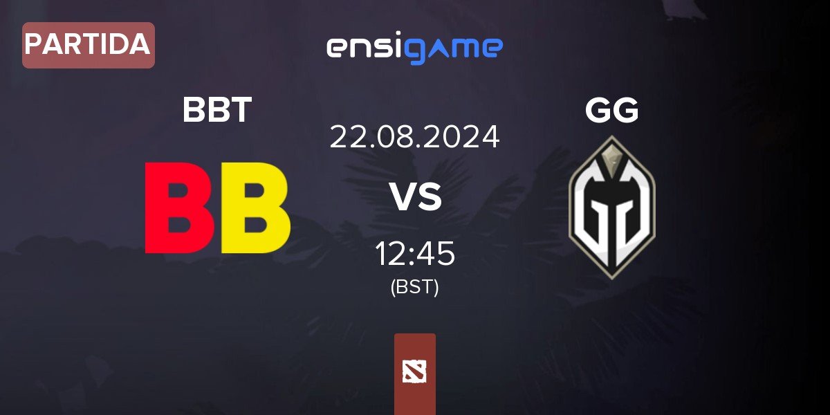 Partida BetBoom Team BBT vs Gaimin Gladiators GG | 22.08