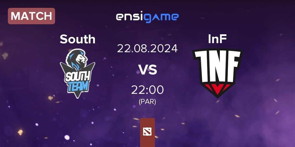 Match South Team South vs Infamous Gaming InF | 22.08