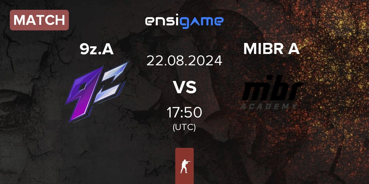 Match 9z Academy 9z.A vs MIBR Academy MIBR A | 22.08