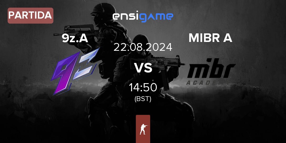 Partida 9z Academy 9z.A vs MIBR Academy MIBR A | 22.08