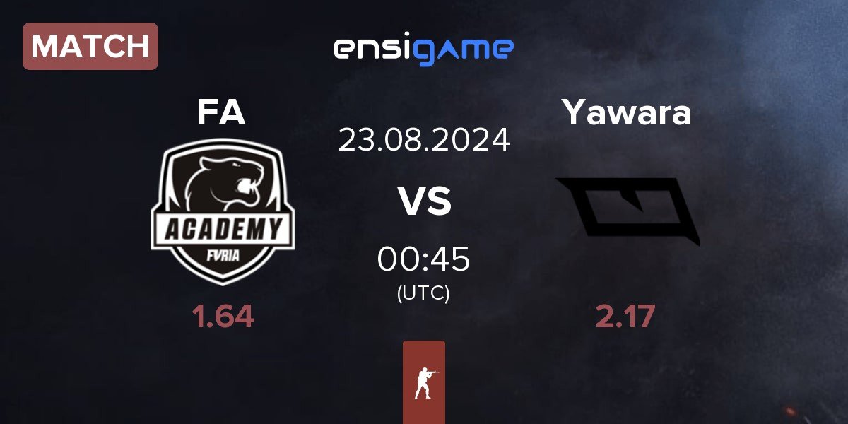 Match FURIA Academy FA vs Yawara Esports Yawara | 23.08