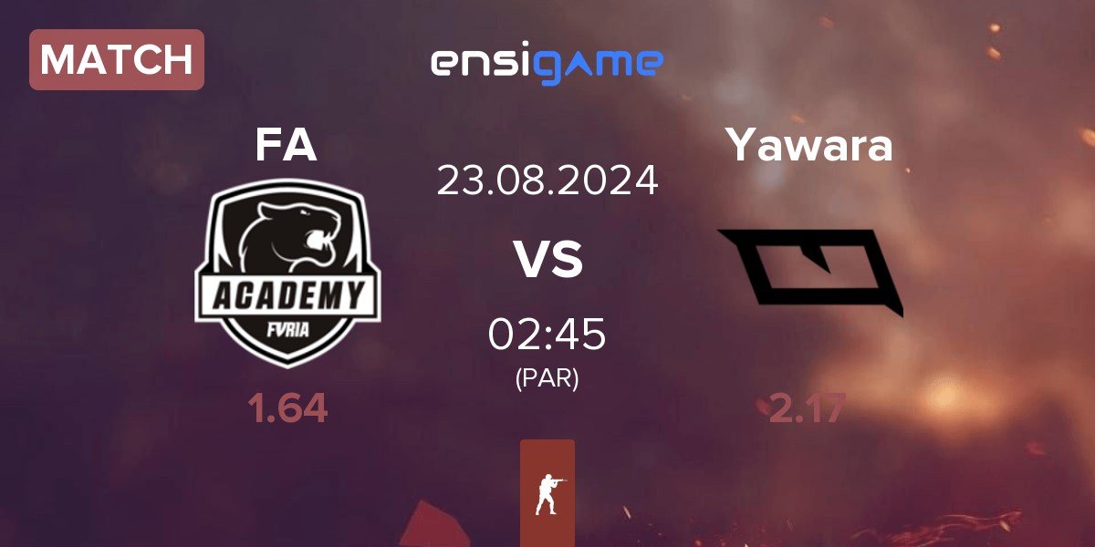 Match FURIA Academy FA vs Yawara Esports Yawara | 23.08