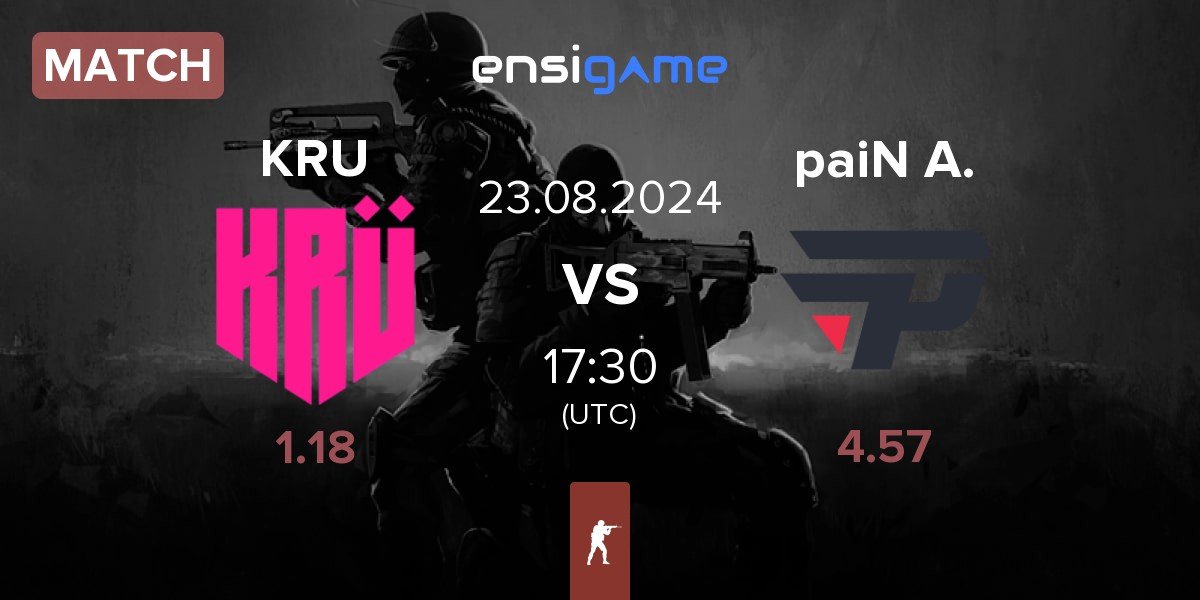 Match KRU Esport KRU vs paiN Academy paiN A. | 23.08