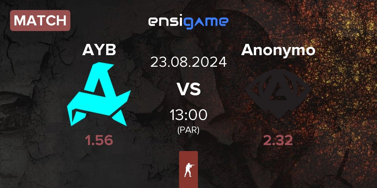 Match Aurora Young Blud AYB vs Anonymo Esports Anonymo | 23.08