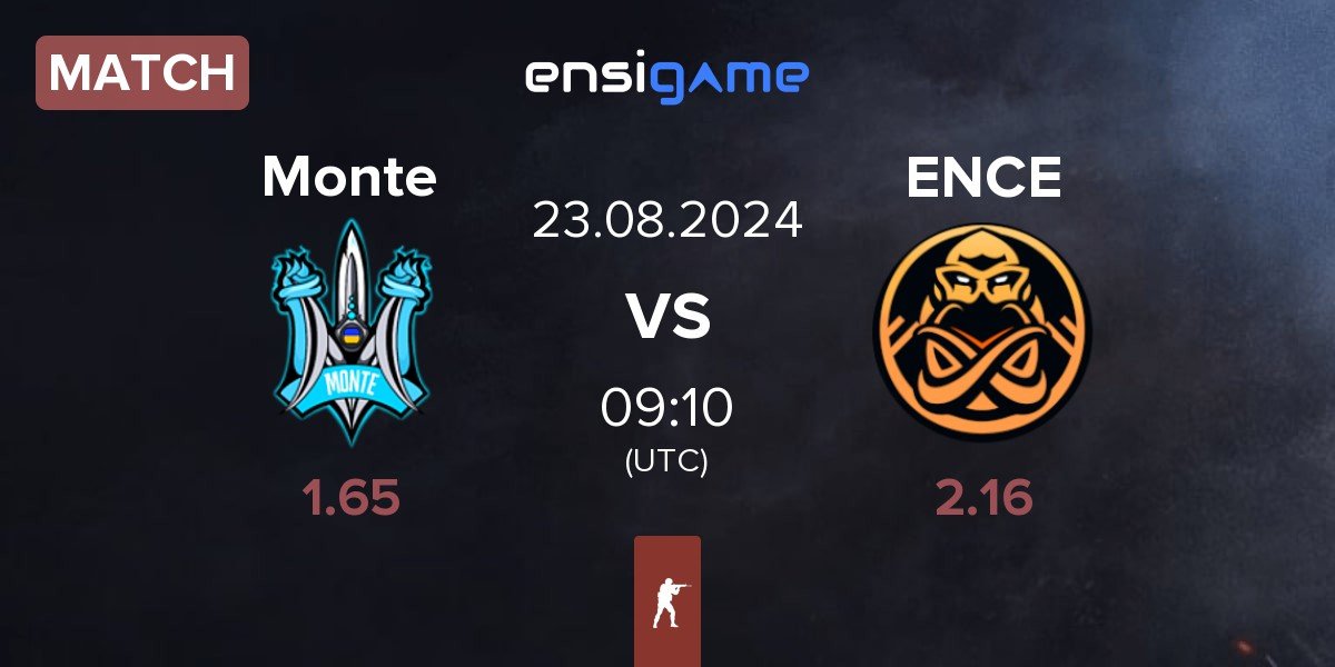 Match Monte vs ENCE | 23.08