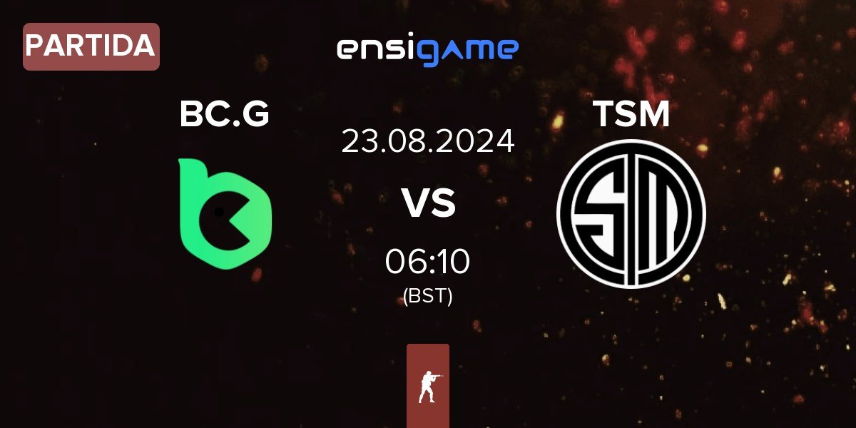 Partida BC.Game Esports BC.G vs TSM | 23.08