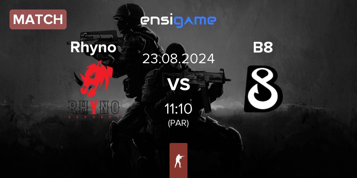 Match Rhyno Esports Rhyno vs B8 | 23.08