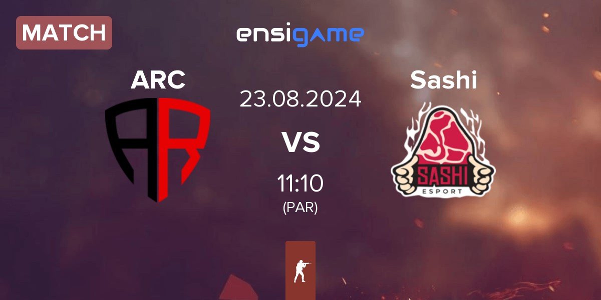 Match ARCRED vs Sashi Esport Sashi | 23.08