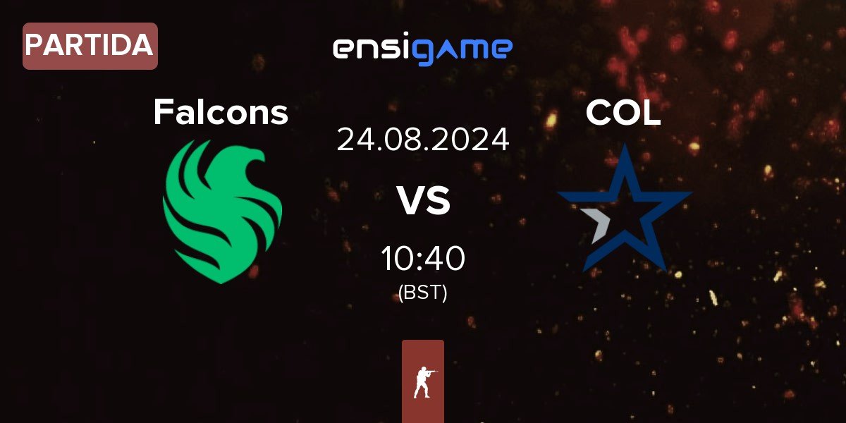 Partida Team Falcons Falcons vs Complexity Gaming COL | 24.08