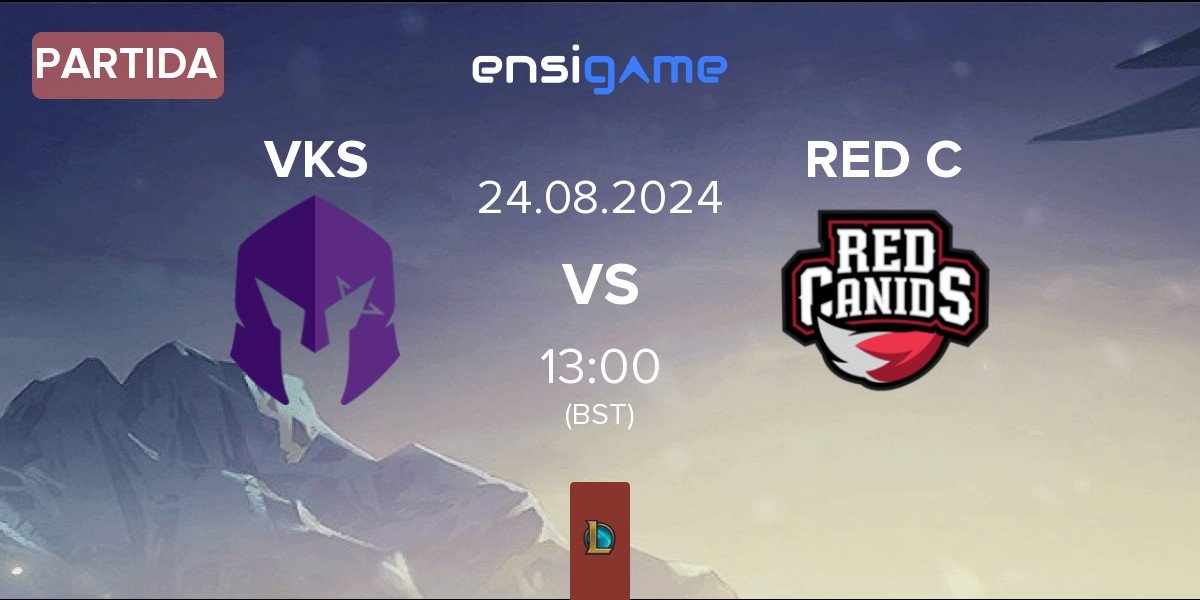 Partida Vivo Keyd Stars VKS vs RED Canids RED C | 24.08