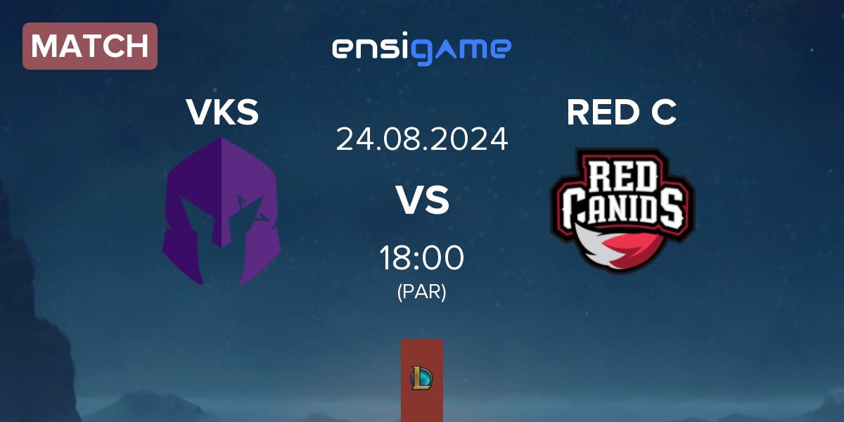 Match Vivo Keyd Stars VKS vs RED Canids RED C | 24.08