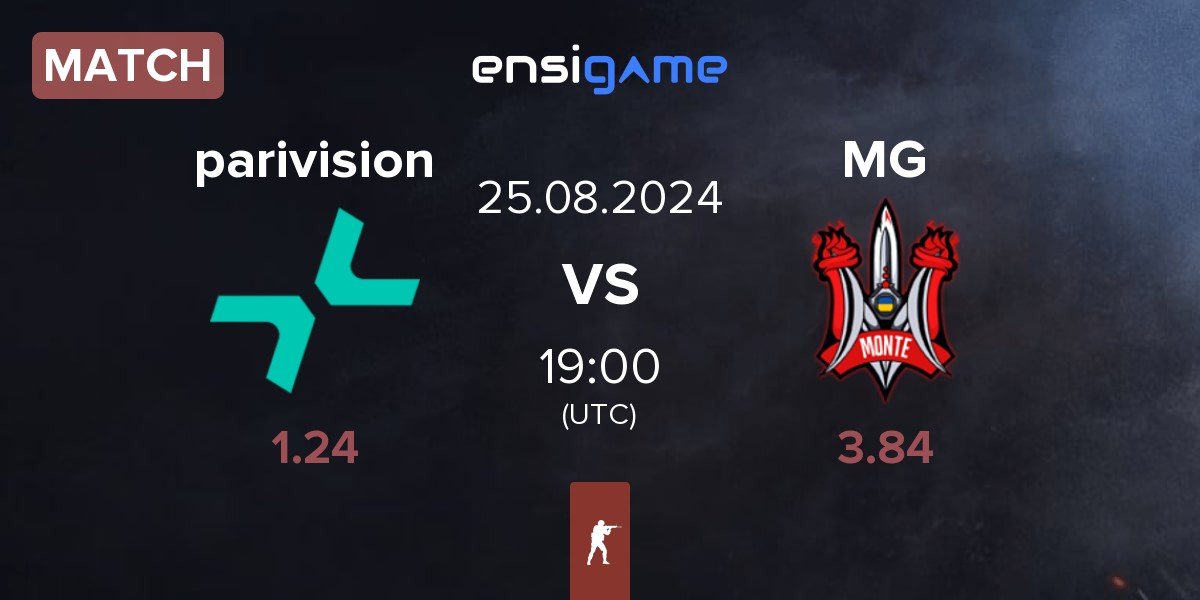 Match PARIVISION parivision vs Monte Gen MG | 25.08