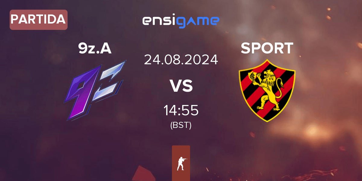 Partida 9z Academy 9z.A vs eSports Recife SPORT | 24.08