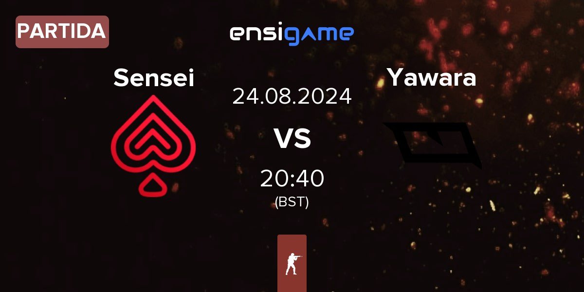 Partida Sensei Team Sensei vs Yawara Esports Yawara | 24.08