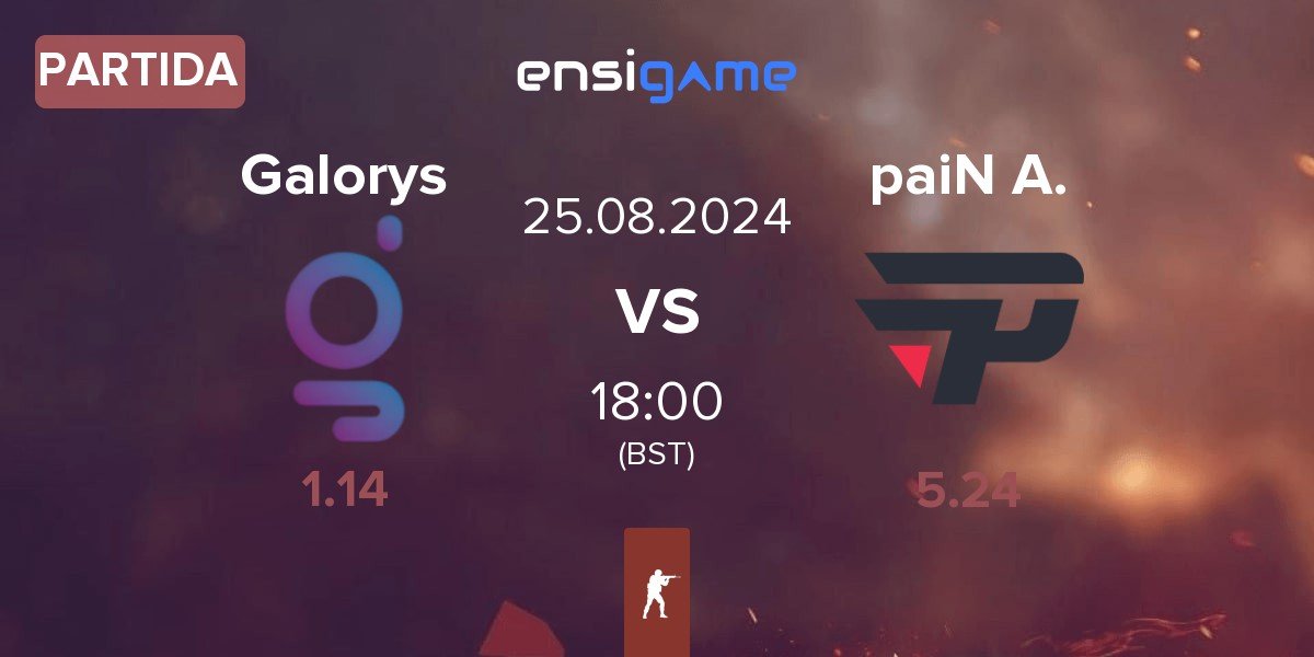 Partida Galorys vs paiN Academy paiN A. | 25.08