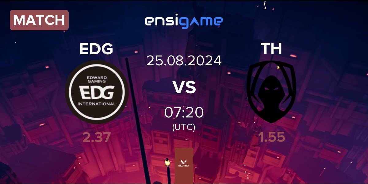 Match Edward Gaming EDG vs Team Heretics TH | 25.08