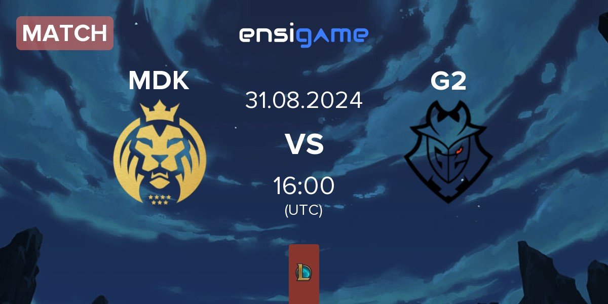 Match MAD Lions KOI MDK vs G2 Esports G2 | 31.08