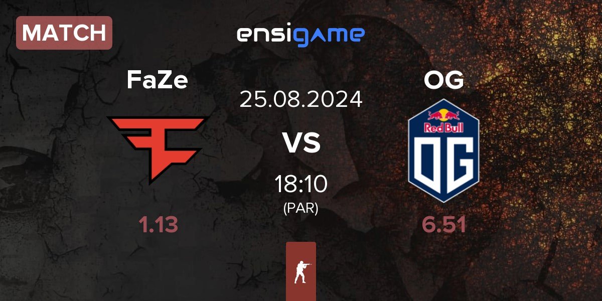 Match FaZe Clan FaZe vs OG Gaming OG | 25.08