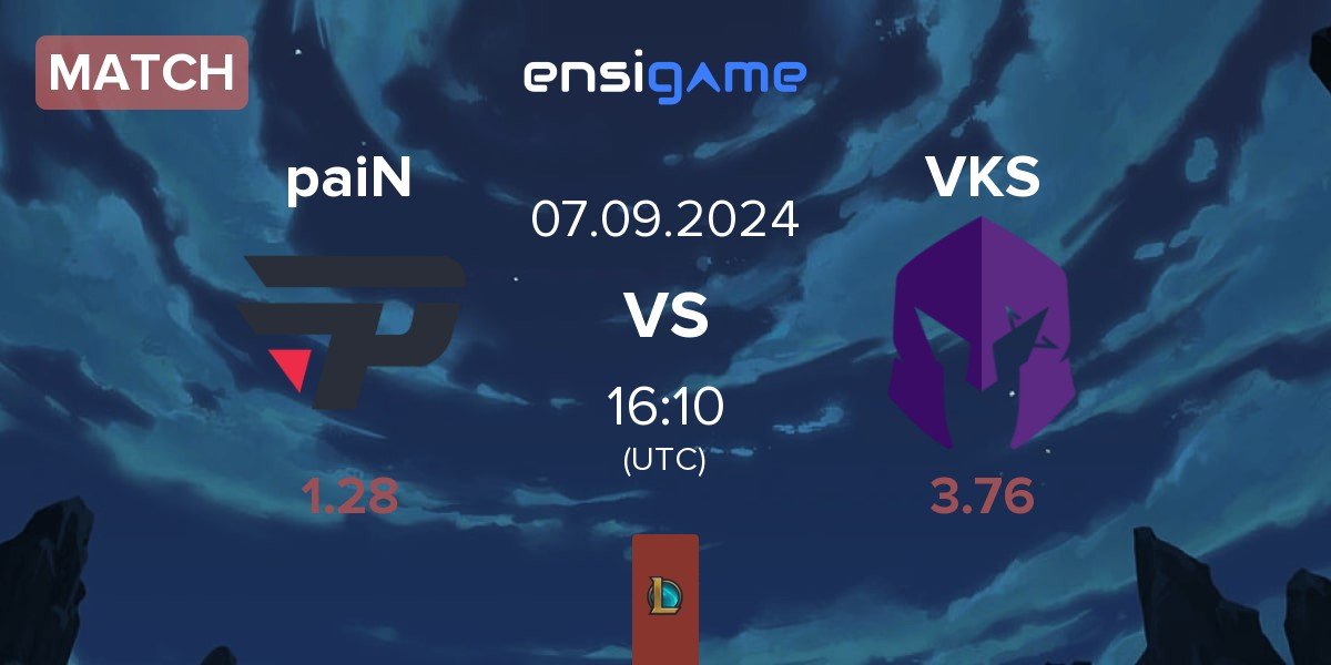 Match paiN Gaming paiN vs Vivo Keyd Stars VKS | 07.09