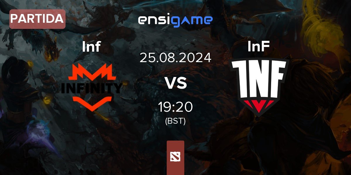 Partida Infinity Inf vs Infamous Gaming InF | 25.08