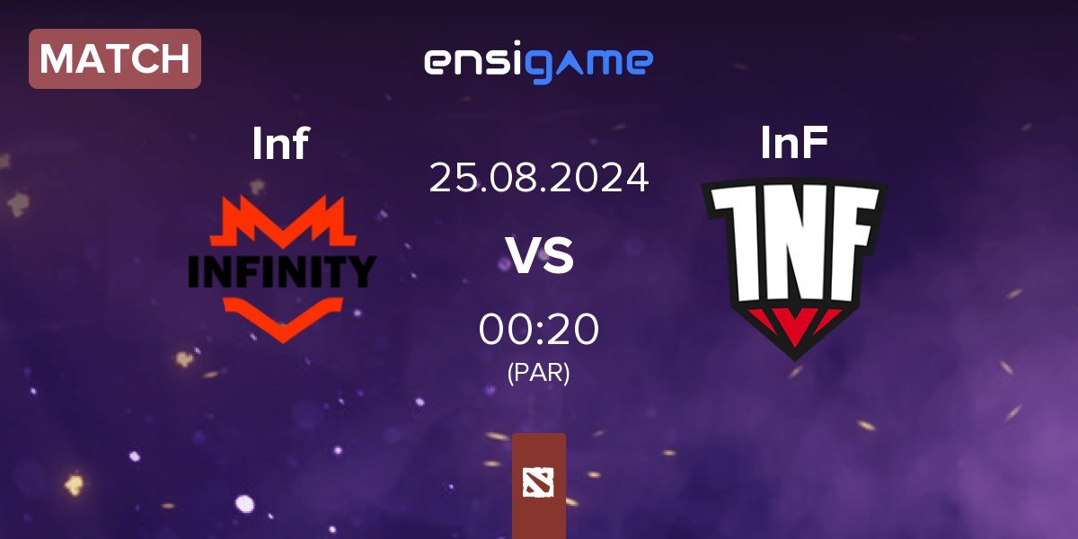 Match Infinity Inf vs Infamous Gaming InF | 25.08