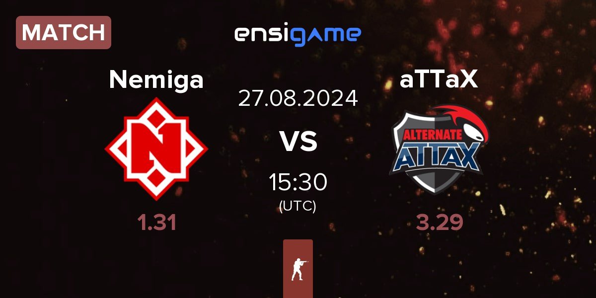 Match Nemiga Gaming Nemiga vs ALTERNATE aTTaX aTTaX | 27.08