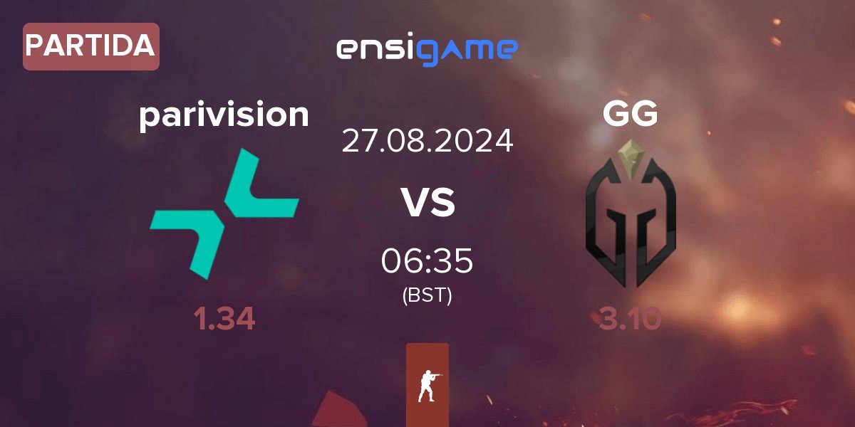 Partida PARIVISION parivision vs Gaimin Gladiators GG | 27.08