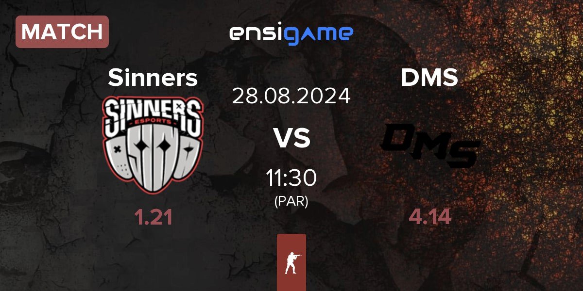 Match Sinners Esports Sinners vs DMS | 28.08