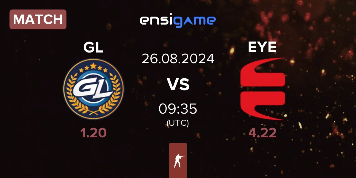 Match GamerLegion GL vs EYEBALLERS EYE | 26.08