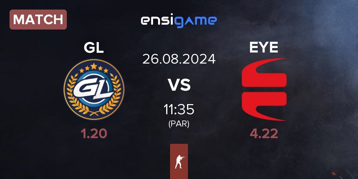 Match GamerLegion GL vs EYEBALLERS EYE | 26.08