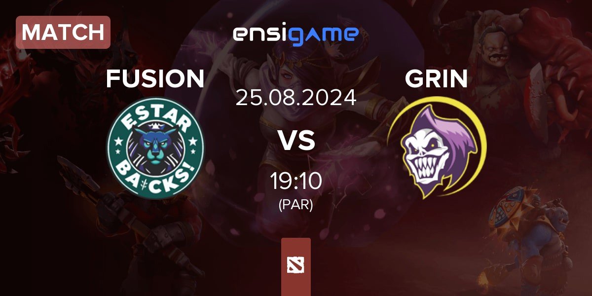 Match FUSION vs GRIN Esports GRIN | 25.08