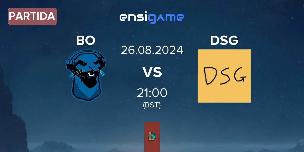 Partida Blue Otter BO vs Disguised DSG | 25.08