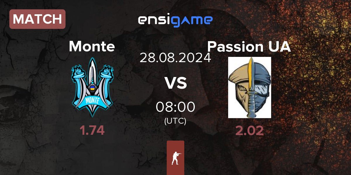 Match Monte vs Passion UA | 28.08