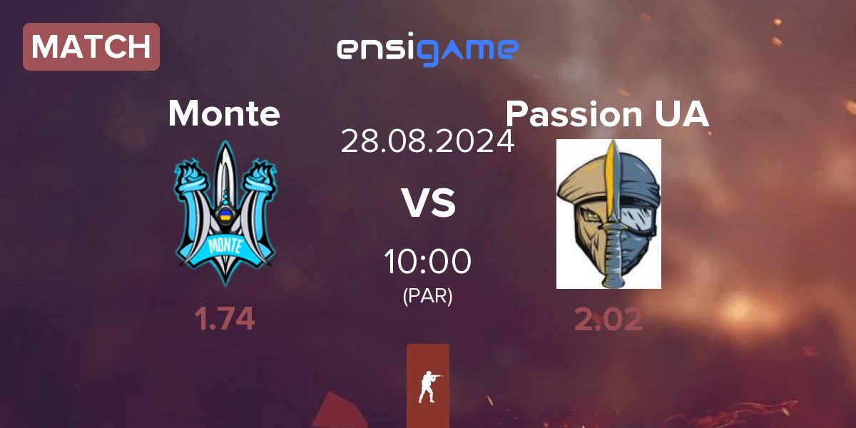 Match Monte vs Passion UA | 28.08