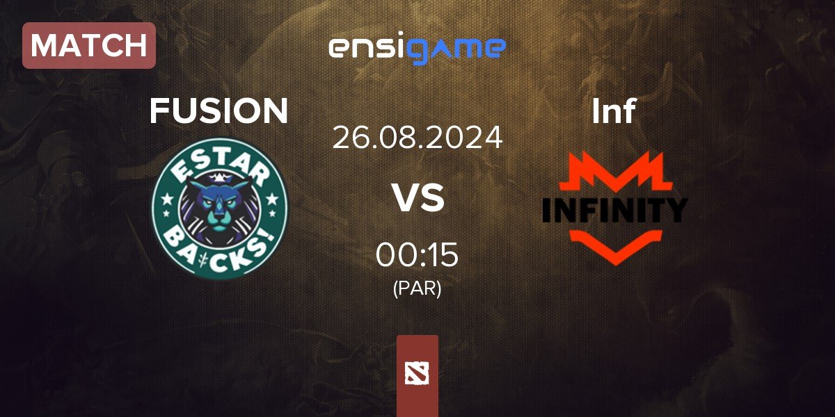 Match FUSION vs Infinity Inf | 26.08