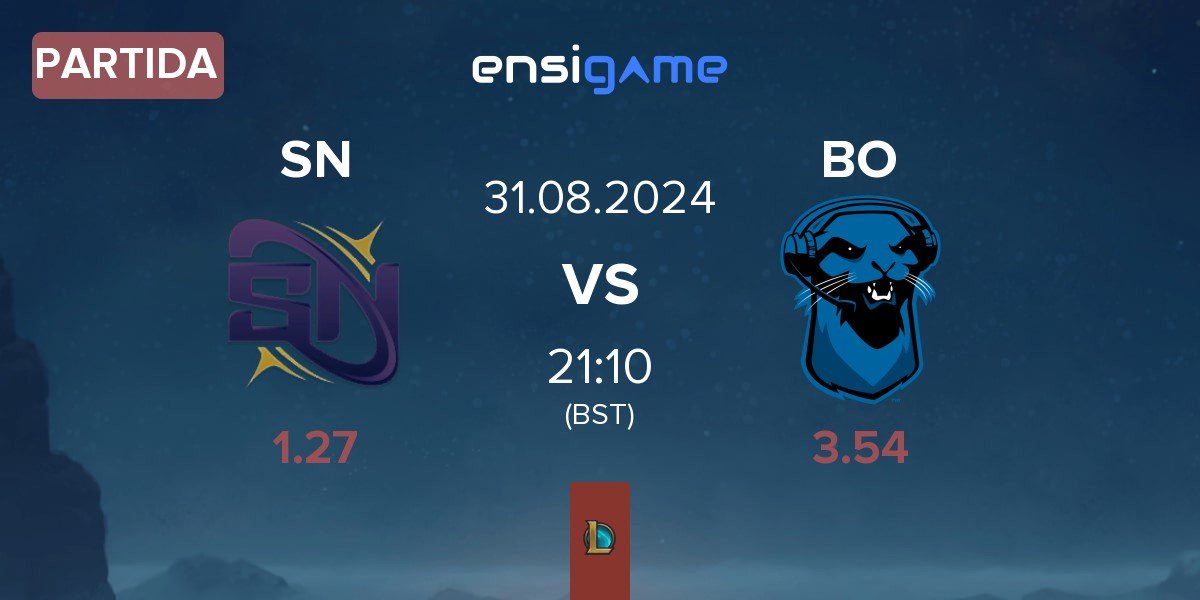 Partida Supernova SN vs Blue Otter BO | 31.08