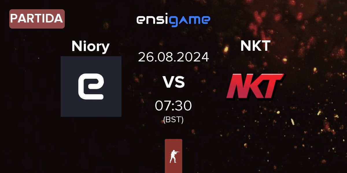 Partida Niory vs Team NKT NKT | 26.08