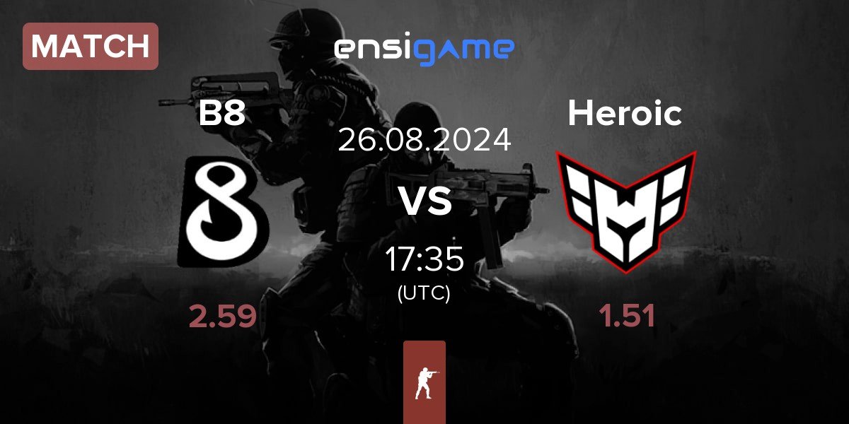 Match B8 vs Heroic | 26.08